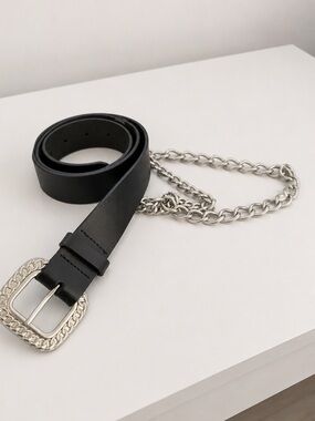 Free People Rebel Black Leather Harness Belt - Small Free People Rebel Leather Harness In Black · Whatnot: Shop  main image 3